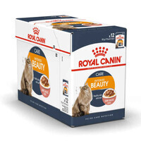 Royal Canin (Роял Канін) Intense Beauty - Консервований корм для котів для підтримки краси шерсті (шматочки в соусі) (12х85 г (box)) в E-ZOO