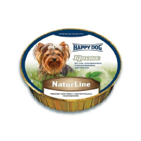 Happy Dog (Хеппи Дог) Schale NaturLine Kaninchen - Консервированный корм в виде паштета для собак с кроликом (85 г)