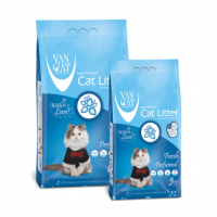 VanCat (ВанКэт) Cat Litter Fresh - Бентонитовый наполнитель для кошачьего туалета с ароматом свежести (5 кг)