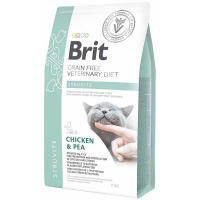 Brit GF Veterinary Diet (Брит Ветеринари Диет) Cat Struvite - Беззерновая диета при струвитном типе мочекаменной болезни с курицей и горохом для кошек (2 кг) в E-ZOO