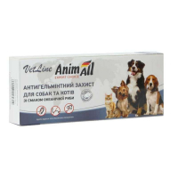 AnimAll VetLine (ЭнимАлл ВетЛайн) Таблетки антигельминтные для кошек и собак (50 шт./уп.)