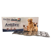 AnimAll VetLine (ЭнимАлл ВетЛайн) AntiSex - Таблетки для контроля поведения собак и котов (50 шт./уп.) в E-ZOO