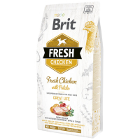 Brit (Бріт) Fresh Chicken With Potato Adult - Сухий корм з куркою та картоплею для дорослих собак (2,5 кг) в E-ZOO