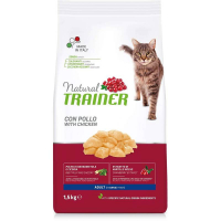 Trainer (Трейнер) Natural Super Premium Adult with Fresh Chicken - Сухий корм зі свіжою куркою для дорослих котів (1,5 кг) в E-ZOO