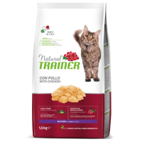 Trainer (Трейнер) Natural Super Premium Mature Cat With Fresh Chicken - Сухой корм со свежей курицей для котов старше 7 лет (1,5 кг)