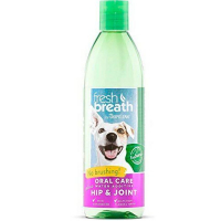 TropiClean (Тропіклін) Fresh Breath Water Additive Hip & Joint - Добавка в воду з глюкозаміном для собак і кішок (473 мл)