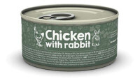 Naturea (Натуре) Chicken & Rabbit - Консерви з куркою і кроликом для кішок (85 г) в E-ZOO