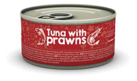 Naturea (Натурэ) Tuna & Prawns - Консервы с тунцом и креветкой для кошек (85 г)