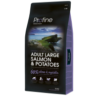 Profine (Профайн) Dog Adult Large Breed Salmon & Potatoes - Сухой корм с лососем и картофелем для взрослых собак крупных пород (15 кг) в E-ZOO