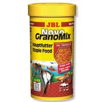 JBL (ДжиБиЭль) NovoGranoMix - Основной корм для аквариумных рыб средних размеров (гранулы) (250 мл) в E-ZOO