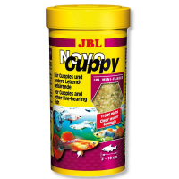 JBL (ДжиБиЭль) NovoGuppy - Основной корм для живородящих рыб (хлопья) (100 мл) в E-ZOO