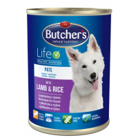 Butcher`s (Бутчерс) Life with Lamb & Rice - Консервы с ягненком и рисом для взрослых собак (1,2 кг)