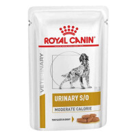 Royal Canin (Роял Канин) Urinary S/O Moderate calorie - Консервированный корм для собак, склонных к набору лишнего веса, при заболеваниях нижних мочевыводящих путей (дольки в соусе) (12х100 г (box)) в E-ZOO