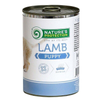 Nature's Protection (Нейчерес Протекшн) Puppy Lamb – Консервований корм з м'ясом ягняти для цуценят (400 г) в E-ZOO