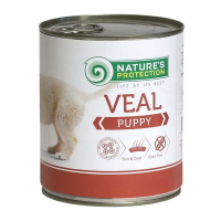 Nature's Protection (Нейчерес Протекшн) Puppy Veal – Консервированный корм с мясом телятины для щенков (400 г)
