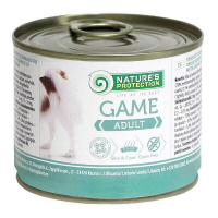 Nature's Protection (Нейчерес Протекшн) Adult Game – Консервований корм з м'ясом дичини для дорослих собак (800 г) в E-ZOO