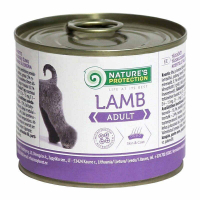 Nature's Protection (Нейчерес Протекшн) Adult Lamb – Консервированный корм с мясом ягнёнка для взрослых собак всех пород (200 г)