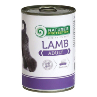 Nature's Protection (Нейчерес Протекшн) Adult Lamb – Консервований корм з м'ясом ягняти для дорослих собак всіх порід (800 г) в E-ZOO