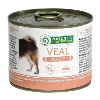 Nature's Protection (Нейчерес Протекшн) Adult Veal – Консервированный корм с мясом телятины для взрослых собак всех пород (200 г) в E-ZOO