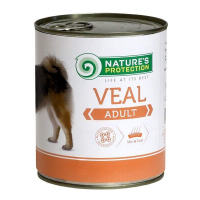 Nature's Protection (Нейчерес Протекшн) Adult Veal – Консервированный корм с мясом телятины для взрослых собак всех пород (800 г)