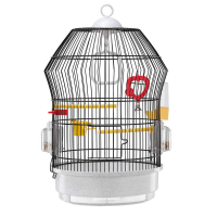 Ferplast (Ферпласт) Cage Katy - Круглая клетка для попугаев, канареек и других маленьких экзотических птиц (36,5x56см)