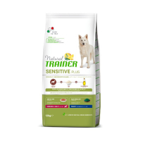 Trainer (Трейнер) Natural Sensitive Plus Adult Medium&Maxi With Horse - Сухой корм с кониной для собак средних и крупных пород с чувствительным пищеварением (12 кг)