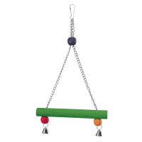 Ferplast (Ферпласт) Parrot Swing - Деревянная игрушка для попугаев (20x37х2,3 см) в E-ZOO