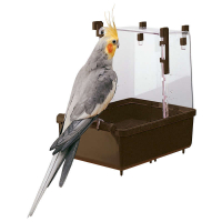 Ferplast (Ферпласт) Cockatiel Bath - Ванночка для средних попугаев (23,5x15,5x24 см) в E-ZOO
