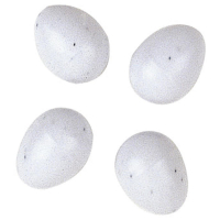 Ferplast (Ферпласт) Plastic Eggs - Пластиковые яйца в гнезда для попугаев, канареек и экзотических птиц (1,3х1,6 см / 4 шт)