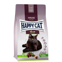 Happy Cat (Хеппи Кет) Sterilised Adult Weide-Lamm - Сухой корм с ягненком для стерилизованных кошек и кастрированных котов (1,3 кг)