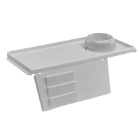 Ferplast (Ферпласт) For Base White Bowl - Подставка для кормушки для маленьких грызунов с лестницей и миской (56x27x17 см)