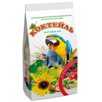 ТМ "Природа" Полноценный витаминизированный корм Коктейль "Ара" для крупных попугаев (850 г) в E-ZOO