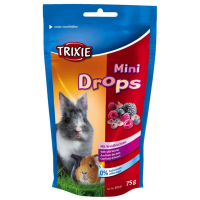 Trixie (Трикси) Mini Drops - Лакомство для грызунов мини дропсы с лесными ягодами (75 г) в E-ZOO