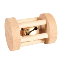 Trixie (Трикси) Playing Roll – Игровой деревянный цилиндр с колокольчиком (5х3,5 см)
