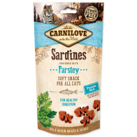 Carnilove (Карнілав) Cat Semi Moist Snack - Ласощі c сардиною і петрушкою для котів і кішок (50 г) в E-ZOO