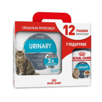 Royal Canin (Роял Канин) Urinary Care - Сухой корм для взрослых котов, способствующий поддержанию здоровья мочевыделительной системы (4 кг + 12 (85 г))