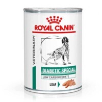Royal Canin (Роял Канін) Diabetic Special Low Carbohydrate - Консервований корм, дієта для собак при цукровому діабеті (паштет) (410 г) в E-ZOO