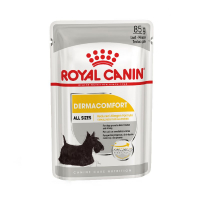 Royal Canin (Роял Канин) Dermacomfort Loaf - Консервированный корм для собак разных размеров с чувствительной кожей, склонной к раздражениям (паштет) (85 г) в E-ZOO