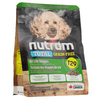 Nutram (Нутрам) T29 Total Grain-Free Lamb and Lentils Recipe Dog - Сухий беззерновий корм з ягням і овочами для собак дрібних порід на всіх етапах життя (340 г) в E-ZOO