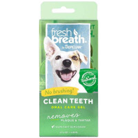 TropiClean (Тропиклин) Clean Teeth Gel Box - Гель для чистки зубов с экстрактом зеленого чая для собак (59 мл) в E-ZOO