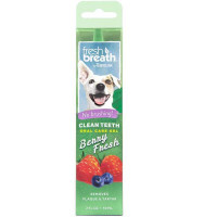 TropiClean (Тропиклин) Oral Care Gel Berry Fresh - Гель для чистки зубов с ароматом свежих ягод для собак (59 мл) в E-ZOO