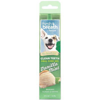 TropiClean (Тропиклин) Clean Teeth Gel Vanilla Mint - Гель для чистки зубов с ароматом ванильной мяты для собак (59 мл) в E-ZOO