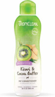 TropiClean (Тропіклін) Kiwi & Cocoa Butter - Лікувальний кондиціонер для відновлення сухої шерсті для собак (355 мл) в E-ZOO
