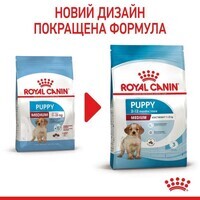 Royal Canin (Роял Канин) Medium Puppy - Сухой корм с мясом птицы для щенков собак средних пород - Фото 2