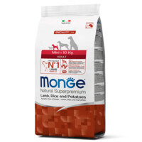 Monge (Монж) DOG Mini Adult - Сухий корм з ягням, рисом і картоплею для дорослих собак дрібних порід (7,5 кг) в E-ZOO