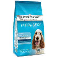 Arden Grange (Арден Грандж) Puppy Junior - Сухой корм с курицей и рисом для щенков и молодых собак (2 кг)