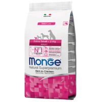 Monge (Монж) Extra Small Adult - Сухий корм для дорослих собак мініатюрних порід з куркою і рисом (3 кг) в E-ZOO