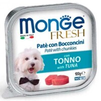 Monge (Монж) DOG FRESH - Нежный паштет из тунца для собак (100 г) в E-ZOO