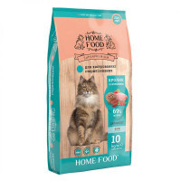 Home Food (Хоум Фуд) Сухий корм "Кролик і журавлина" для дорослих стерилізованих кішок і кастрованих котів (400 г) в E-ZOO