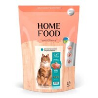 Home Food (Хоум Фуд) Сухой корм "Кролик и клюква" для взрослых стерилизованных кошек и кастрированных котов (1,6 кг) в E-ZOO